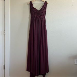 NWT Birdy Grey Chicky Convertible Dress | Cabernet (Burgundy) | Mesh | Small